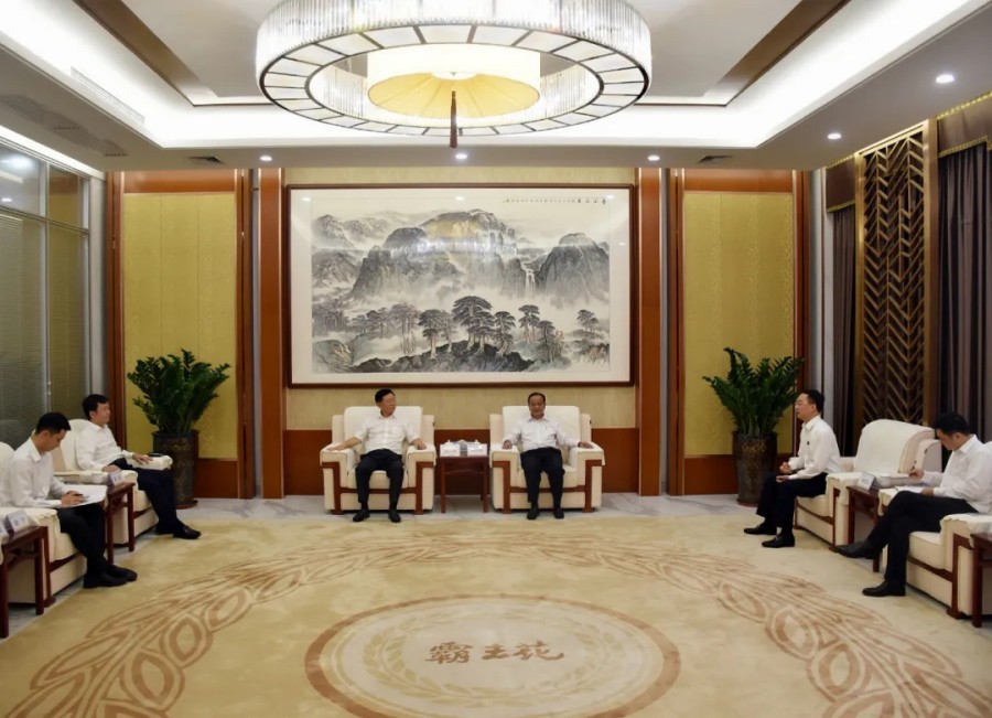 交通銀行廣東省分行行長周寶志到訪廣東霸王花集團(tuán)